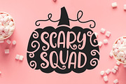 Halloween Lettering, Tags, Pumpkins, an Object Graphic by Katrinelly (Thumbnail 8 of 14)