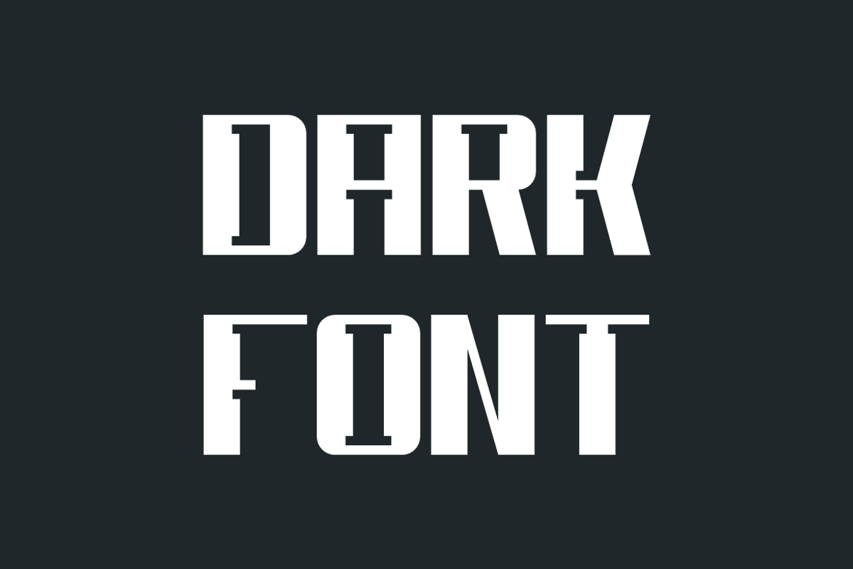 Demon Hunter, a Sans Serif Font by alon kelakon (Photo 2 of 6)