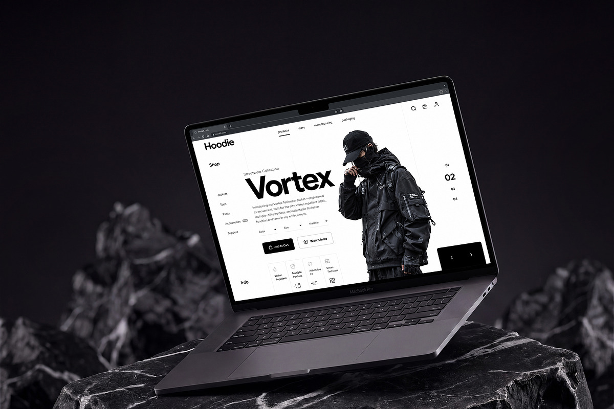 MacBook Screen Presentation Mockups, a Mac Mockup by Dikarte.Store (Photo 16 of 17)