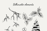 Little deer Christmas clipart, an Animal Illustration by LuckyTurtleArt (Thumbnail 8 of 9)