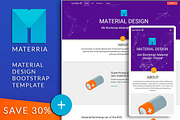 8 Bootstrap One-Page templates, a Websites & App Template by Bootstraptor (Thumbnail 4 of 10)