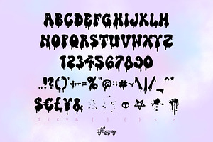 Bloody Groovy Halloween Font