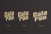 Calarau - Variable Metal Font, a Blackletter Font by creativemedialab (Thumbnail 15 of 16)