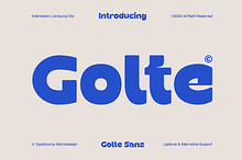 Golte Font