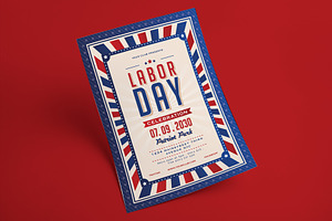 Labor Day Celebration Flyer Set, a Flyer Template by Totem Design Studio