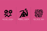 FOLK GODDESS | 212 BRANDING SHAPES, a Decorative Illustration by Favete Art (Thumbnail 17 of 22)