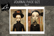 Odd Whimsical Girl, Quirky Pages, a Person Illustration by Digital Art Mahdiseño (Thumbnail 7 of 9)