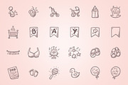 Baby Shower - Hand Drawn Icons, an Icon by Good Stuff No Nonsense (Thumbnail 5 of 7)