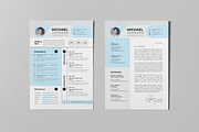 Resume Word & Canva Template, a Resume Template by Template Zone (Thumbnail 4 of 7)