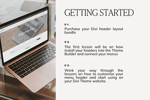 Divi Theme Header Template Bundle