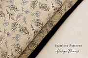 VINTAGE GARDEN FLOWERS, a Decorative Illustration by Papatongartist (Thumbnail 7 of 9)
