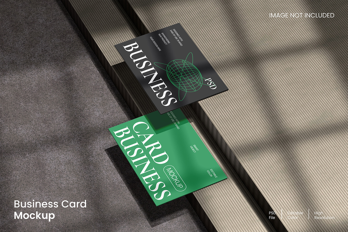 Business Card Mockup, a Product Mockup by Unerispace (Photo 1 of 2)