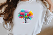 watercolor happy spring tree clipar, an Illustration by Designworld (Thumbnail 6 of 8)