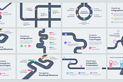 Roadmap Infographics Google Slide, a Presentation Template by Annora Studio (Thumbnail 2 of 5)