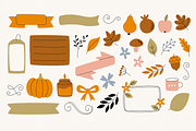 Whimsical Autumn Collection, a Seasonal Illustration by Anna Studio (Thumbnail 10 of 12)