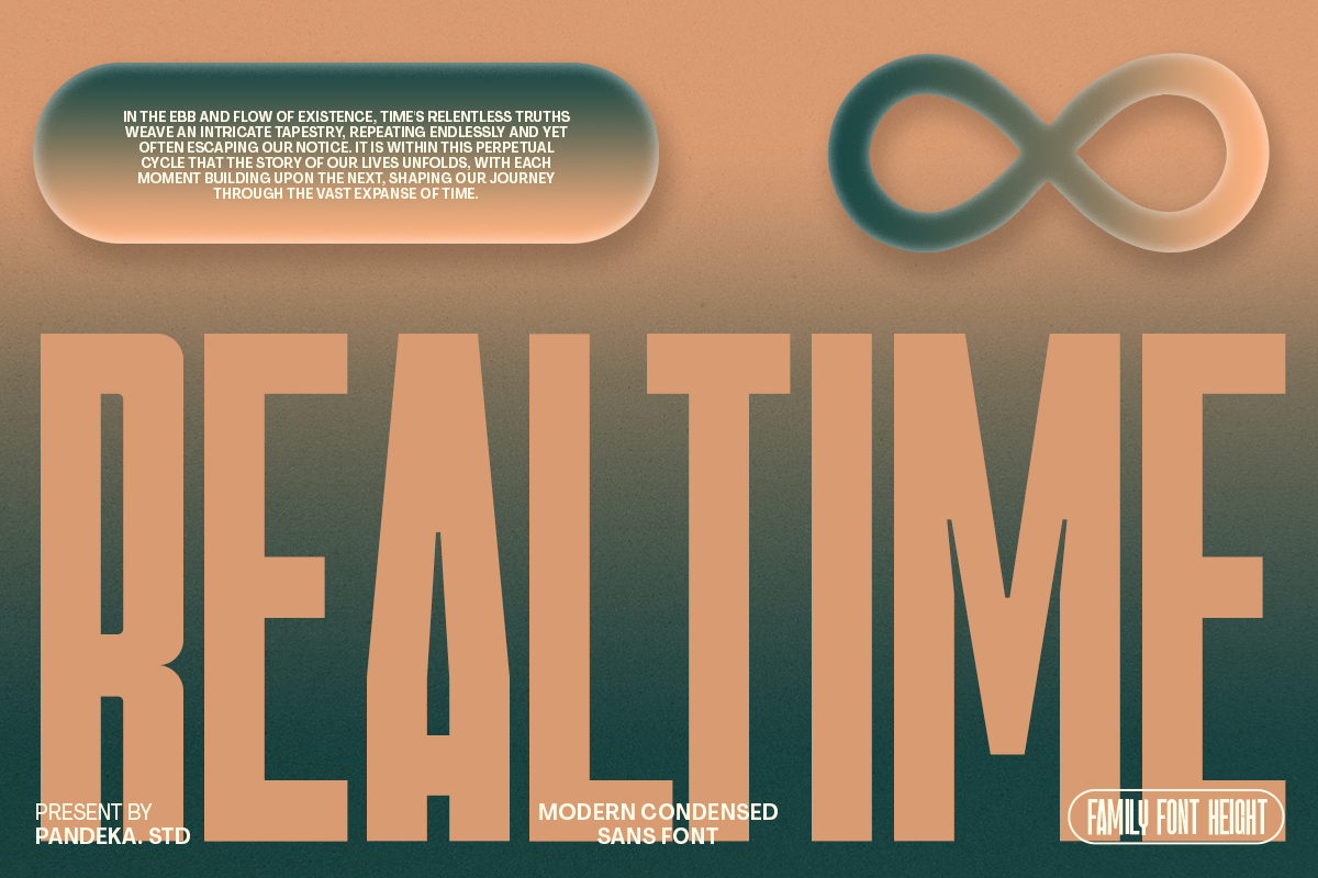 Gendar - Condensed Font Family, a Sans Serif Font by Pandeka Studio (Photo 9 of 12)
