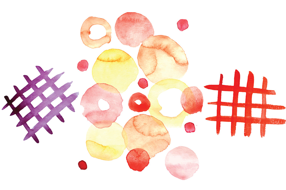 Vector watercolor brush strokes, a Pattern Graphic by risovanya (Photo 3 of 3)