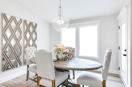 Modern Dining Table, an Architecture Photo by Water Street Photography