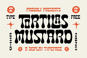 Tortilas Mustard – Funky Retro Font, a Sans Serif Font by Vampstudio (Thumbnail 1 of 10)