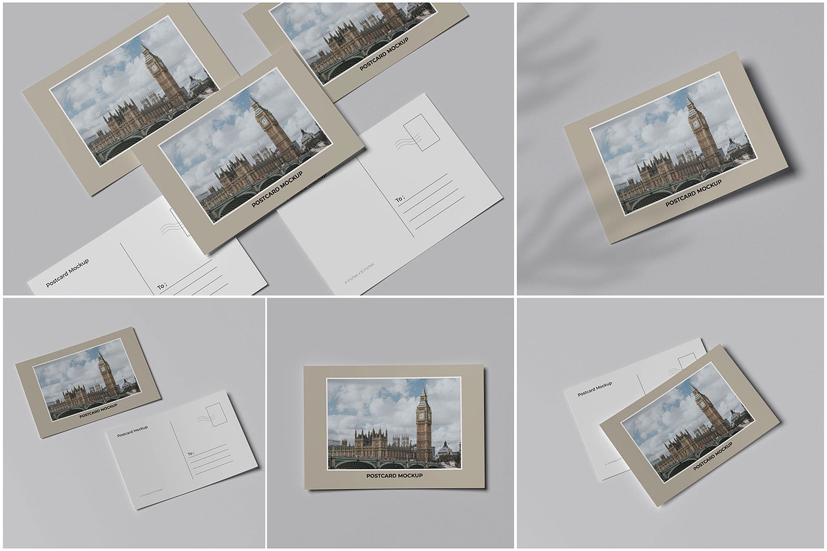 A6 Postcard Mockup, a Books & Magazine Mockup by Pexelyou (Photo 1 of 6)