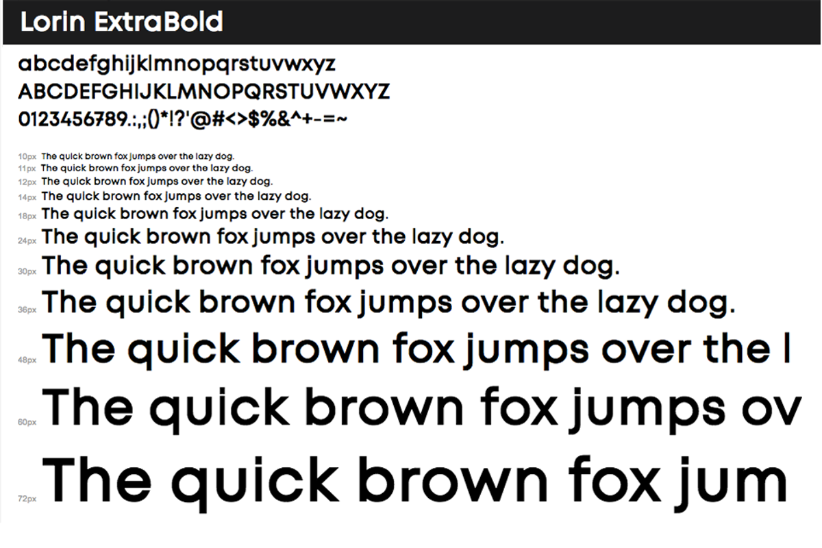 LORIN - Clean Geometric Font Family, a Sans Serif Font by Designova® (Photo 9 of 9)