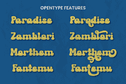 Gromvies - Retro Display, a Sans Serif Font by ahweproject (Thumbnail 8 of 8)