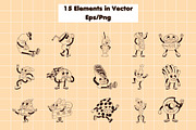 45 Fast Food Characters Illustration, a Food Illustration by Andres M Rodriguez (Thumbnail 3 of 5)
