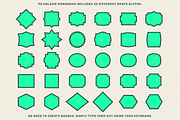 3 Letter Monogram Maker - PS Khlasik, a Sans Serif Font by Para-Scope Design (Thumbnail 6 of 8)