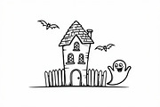 Scary Night Clipart Collection, an Illustration by jahid234 (Thumbnail 22 of 26)