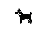 Dog Portrait Silhouette Bundle, an Illustration by jahid234 (Thumbnail 31 of 37)