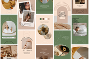 Boho Instagram Story Template, a Social Media Template by DesignKora (Thumbnail 2 of 10)