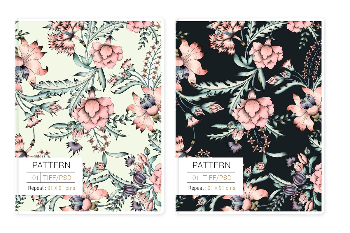 Mid Summer Pattern & Motifs, a Pattern Graphic by Pink Linen