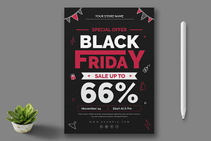 Black Friday Poster Flyer Design