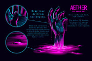 Aether Oil Brush Set (Illustrator), a Brush Add-On by G.A.R.M. Company (Thumbnail 2 of 8)