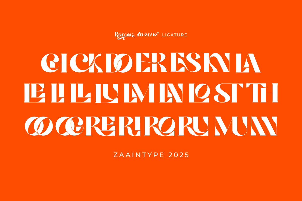 Roman Avenue, a Serif Font by zaaintype (Photo 8 of 14)