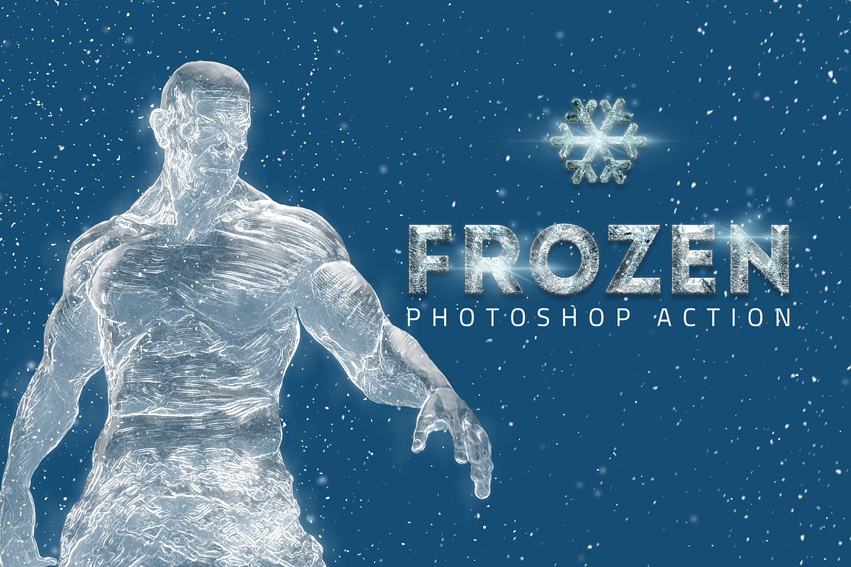 Frozen Ice Photo Effect, an Action Add-On by yantodesign (Photo 1 of 10)