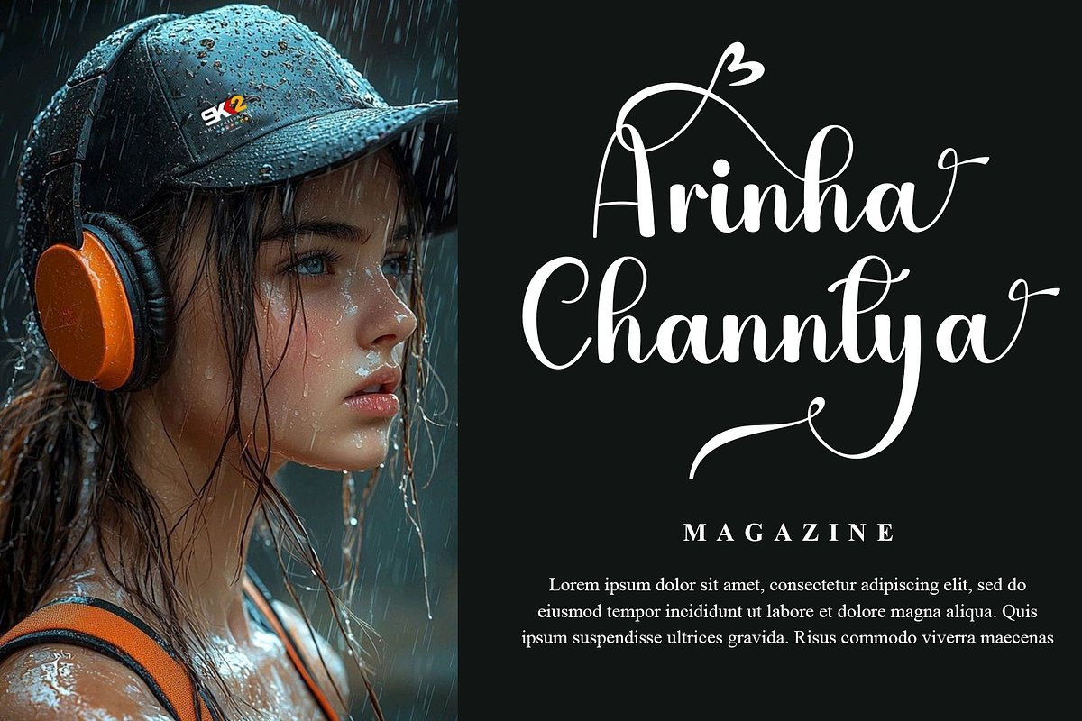 Angela Chubby, a Handwritten Font by FreshTypeINK (Photo 6 of 8)