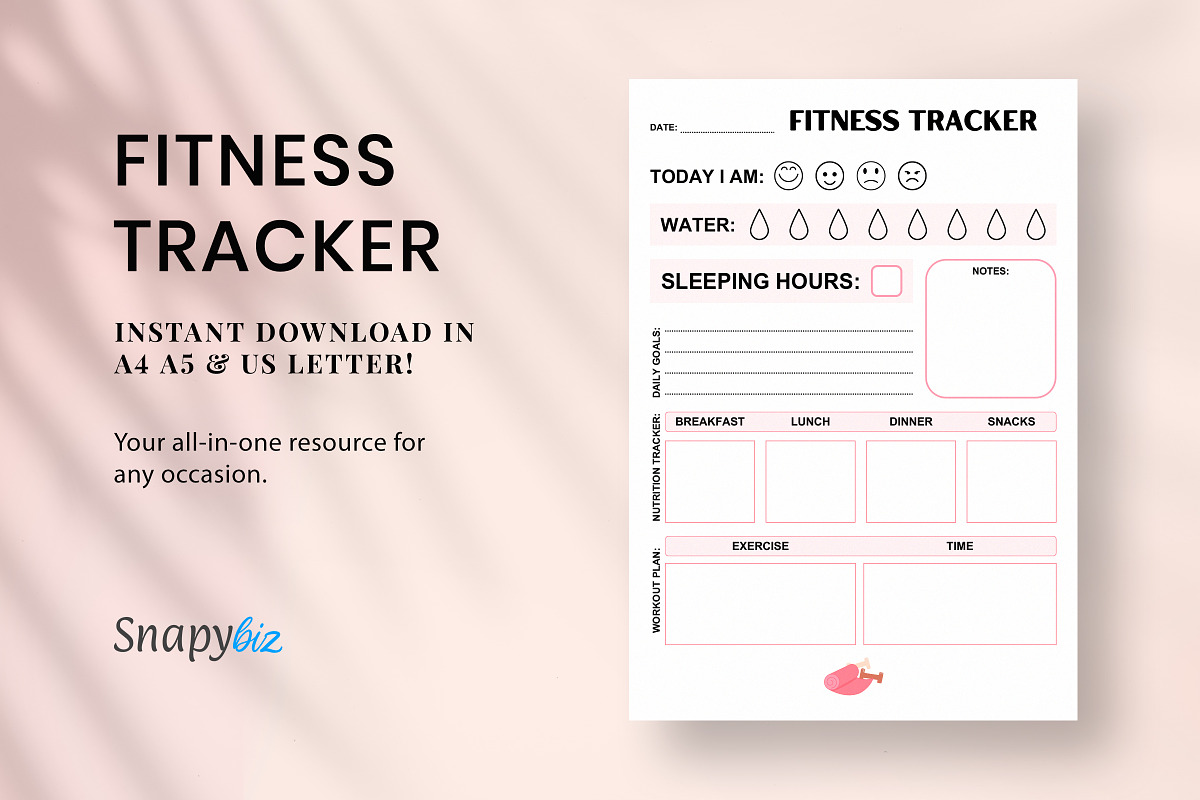Fitness Tracker Checklist PDF