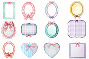 Coquette Easter Day Bow Frame Bundle, an Illustration by Designworld (Thumbnail 3 of 6)