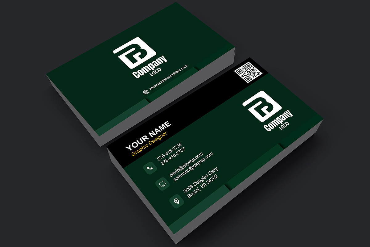 Realtor Business Card PSD preview 4