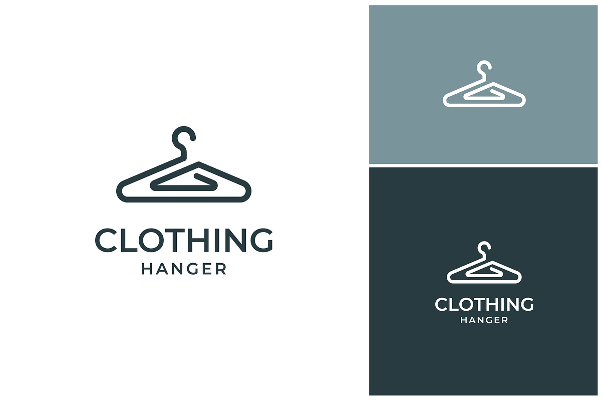 Hanger Clothes Clothing Logo, a Branding & Logo Template by ika trisiana (Photo 2 of 2)