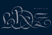 CalligraphyMasters Procreate Brushes, a Brush Add-On by the Fontmaker (Thumbnail 30 of 38)
