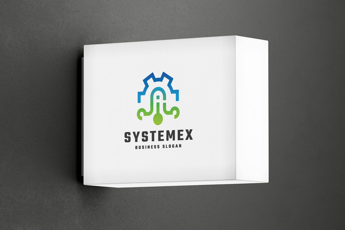 System Gear Solution Logo, a Branding & Logo Template by Design_Planet (Photo 3 of 4)