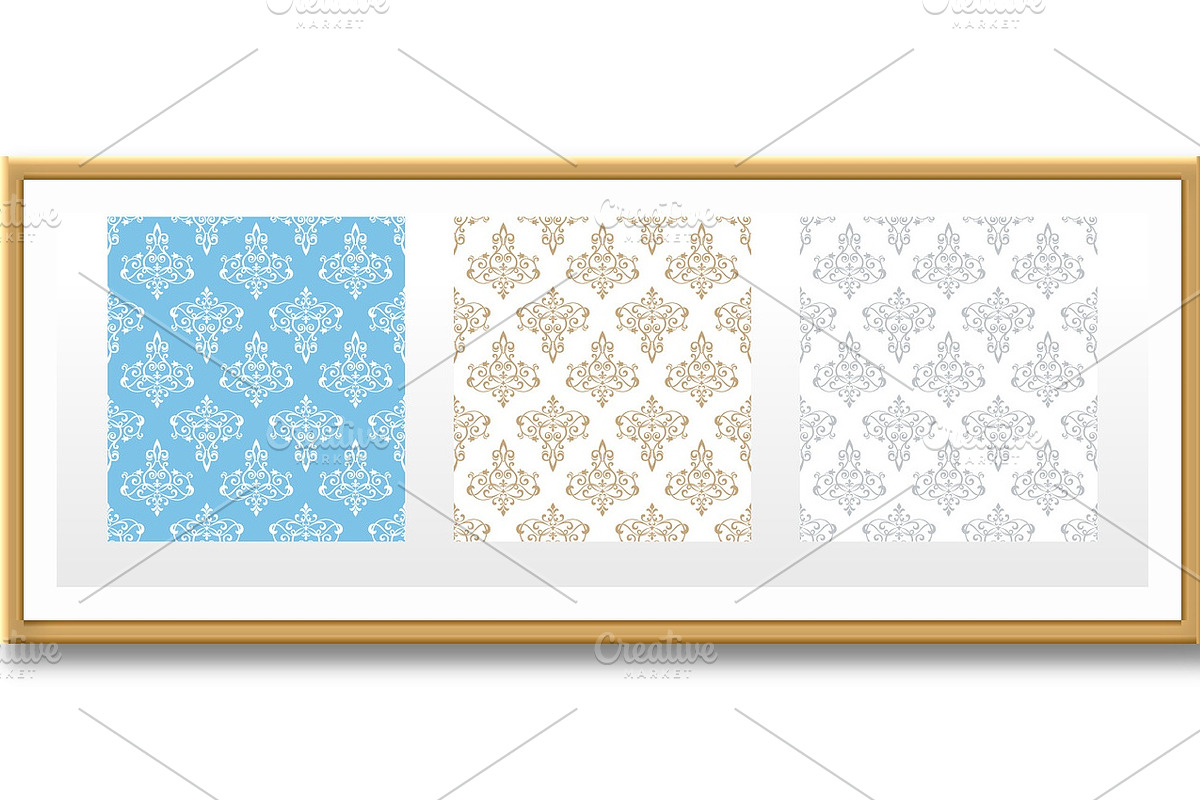 Wallpapers in the style of Baroque., a Pattern Graphic by RODINA (Photo 2 of 3)