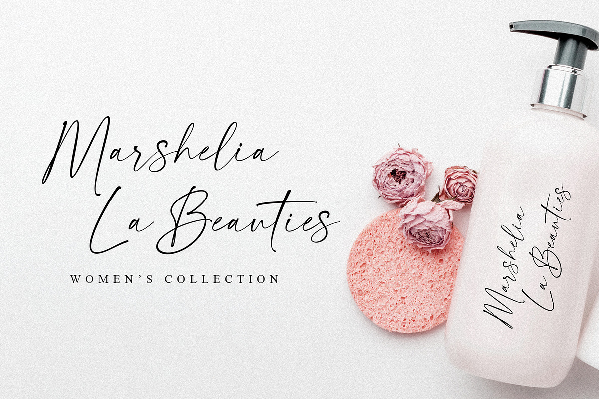 La Beauties | Casual Handwritten, a Script Font by MJB Letters (Photo 6 of 11)