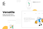 Minimal E-commerce line Illustration, a Person Illustration by springrain studio (Thumbnail 3 of 10)