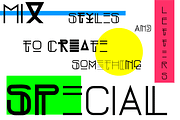 OZONE family - Display Font, a Sans Serif Font by Art Sproot (Thumbnail 3 of 23)