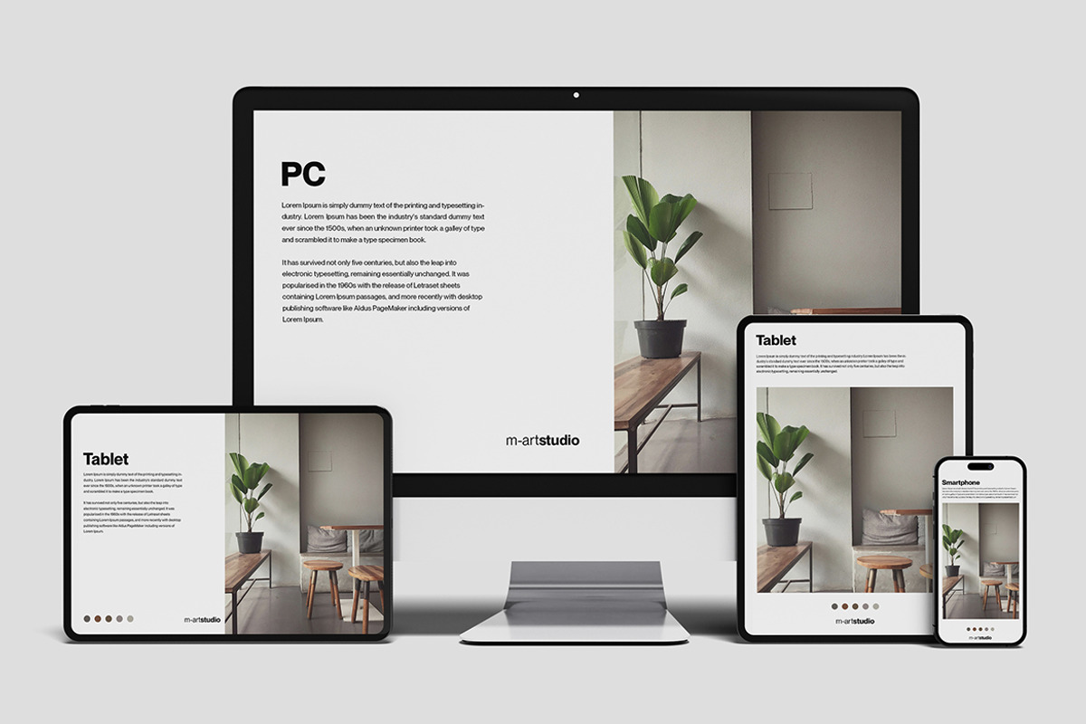 Multi Devices Mockup, a Mac Mockup by MA-KING_ART (Photo 2 of 5)