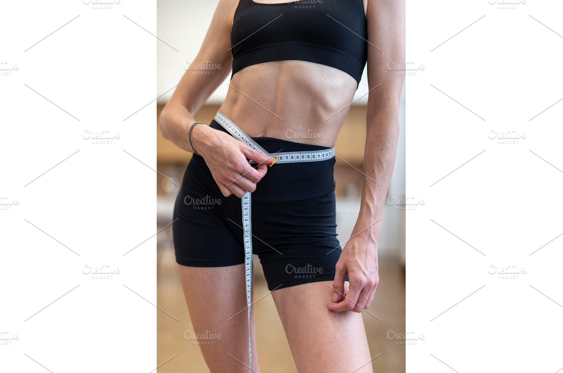Fit slim girl in sports outfit, a Beauty & Fashion Photo by undrey