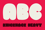Knicknack - The lovable sans serif, a Sans Serif Font by Great Scott! (Thumbnail 3 of 12)